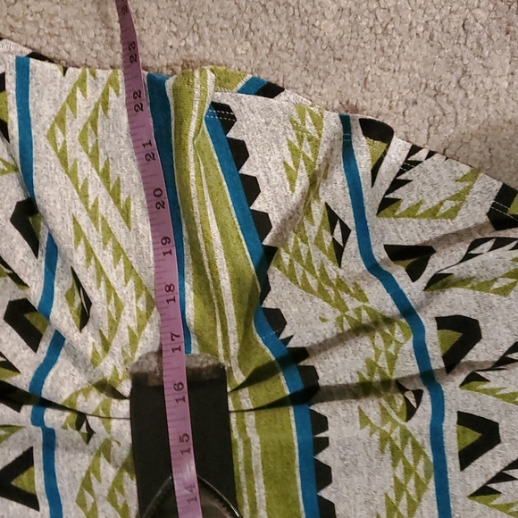 Jr's small winged aztec shirt. Belted - Picture 5 of 8